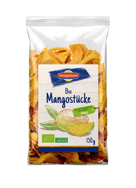 Morgenland Bio-Mangostücke 150g aus Mali 